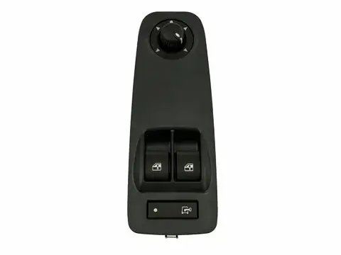 Značkový Tlačítka ovládání oken levé + lock + joystick černé zelený konektor