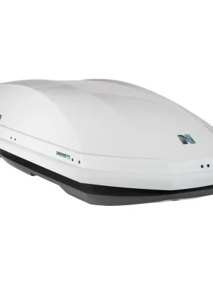 Střešní box Neumann Adventure 205 White lesklý - objem 460l / oboustranné otevírání / bílý lesklý Přímo Od Výrobce