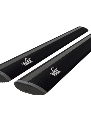 Akční Cena Tyče na střešní nosič Hakr Wing Profile 135cm - aluminium / sada 2ks / aerodynamické / černé