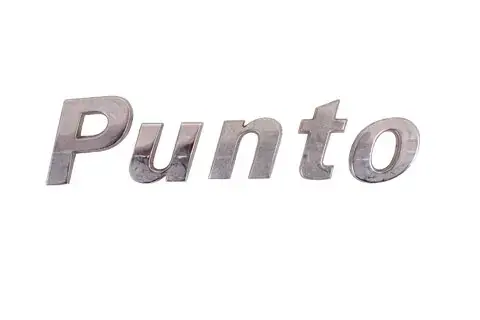 Autentický Nápis PUNTO