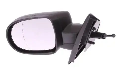 Zrcátko manualně ovládané levé L černé Akční Nabídka