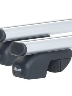 Příčníky na klasické podélníky / hagusy Atera Signo 122cm - aluminium / uzamykatelné / pár Vysoce Kvalitní