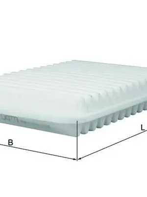 Speciální Cena Vzduchový filtr MAHLE ORIGINAL LX3773