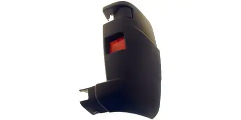 Pravý roh zadního nárazníku (černý) Ověřený