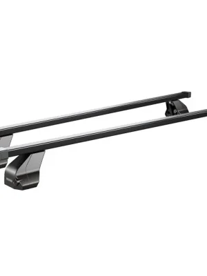 Sezónní Sleva Střešní nosič / příčníky Menabo Omega - Nissan Leaf II (Typ ZE1) (2017-2024) 5-dv - rovná střecha / pozinková ocel / bez zámků