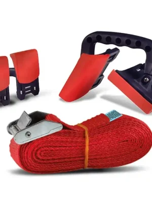 Must-Have Stěhovací popruh s plastovými držáky na stěhování nábytku a předmětů 3m TÜV/GS - šířka 25mm / nosnost 100kg