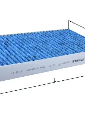 Must-Have Filtr, vzduch v interiéru MAHLE ORIGINAL LAO57