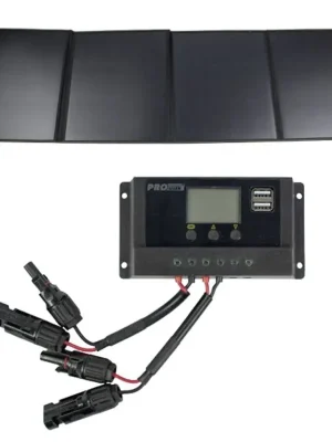 Horká Nabídka Solární panel rozkládací přenosný s PWM regulátorem ProUser SB180 180W 12V 190x61cm - do auta / na kempování