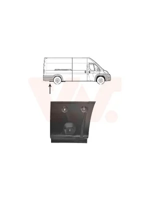 Boční stěna VAN WEZEL 0982134 Výprodej