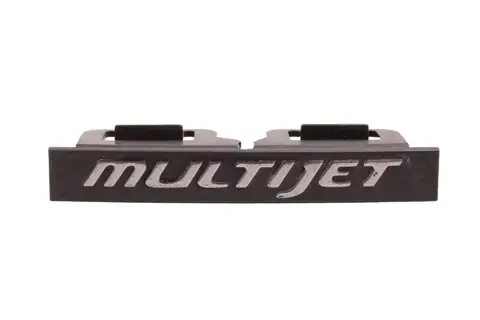 Zlevněný Nápis do přední mřížky MULTIJET stříbrný