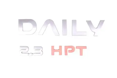Nápis DAILY 2.3 HPT 3801594 Časově Omezené