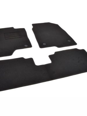 Cenová Bomba Autokoberce textilní přesné černé / černé obšití - Chevrolet Captiva I (Typ C100/C140) (2006-2012) 5-sedadel