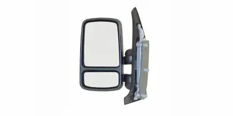 Sleva Levé zpětné zrcátko elektricky ovládané vyhřívané krátké (rameno 60mm)