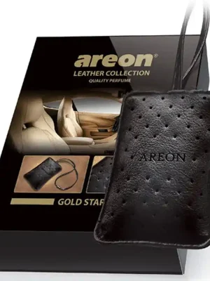 Osvěžovač vzduchu / vůně / parfém do auta - Leather Collection Gold Star Ověřený
