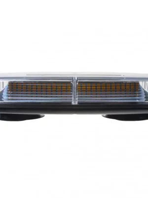 Rampa světelná LED diodová - oranžová / 12-24V / 72x SMD LED / šířka 28cm / magnetické uchycení / ECE R65 Zlevněný