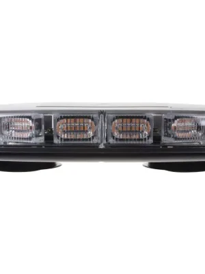 Rampa světelná LED diodová - oranžová / 12/24V / 30x 3W LED / šířka 28cm / magnetické uchycení / ECE R10 / R65 Vrácení Zdarma