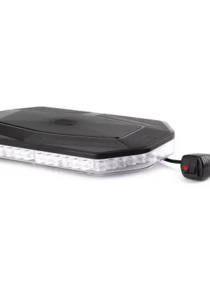 Akce Rampa světelná LED diodová - oranžová / 12V 24V / 48x LED / šířka 29cm / magnetické uchycení / ECE R10 R65