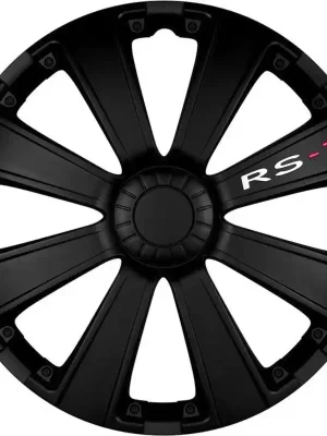 Ozdobné kryty kol / poklice 16 palců - RST Black - sada 4ks Oblíbený