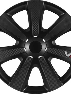 Ozdobné kryty kol / poklice 16 palců - VR Carbon Black - sada 4ks Pouze Dnes