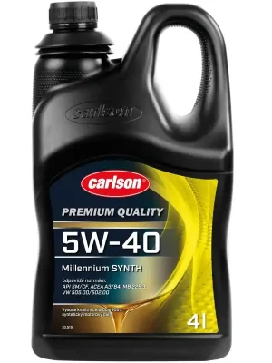 Syntetický motorový olej Carlson Premium 5W-40 Millenium Synth 4l Top Prodej