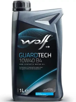 Poslední Šance Polosyntetický motorový olej Wolf Guardtech 10W-40 B4 1l