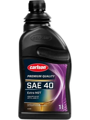 Minerální motorový olej pro dvoutaktní motory Carlson SAE 40 Extra M2T 1l Sezónní Sleva