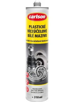 Nakupujte Hned Plastické mazivo víceúčelové bílé Carlson - kartuše 310ml / DIN 51502