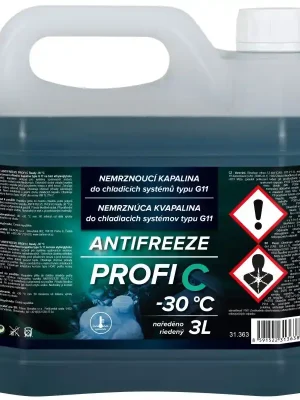 Expresní Doručení Chladící kapalina Antifreeze Profi C - 3l Readymix -30°C
