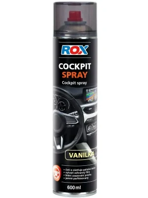 Čistič palubní desky Rox - vanilka 600ml sprej Přímo Od Výrobce