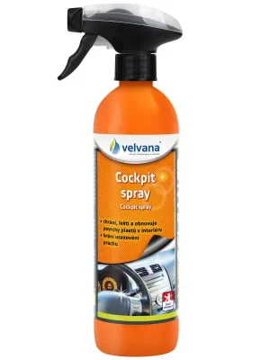Čistič palubní desky a interiéru / Cockpit spray 500ml Jen Po Omezenou Doba