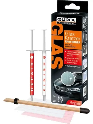 Sada na odstranění škrábanců ze skla Quixx Glass Scratch Remover Ověřený