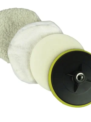 Výhodná Nabídka Unašeč k leštičce karosérie - průměr 150mm / sada s potahy