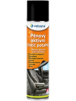 Čistič autopotahů a čalounění pěnový aktivní 400ml Nakupujte Hned