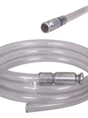 Přečerpávač paliva / pumpa na olej vodu naftu benzín - 12mm / vestavěný filtr / manuální Objednat Nyní