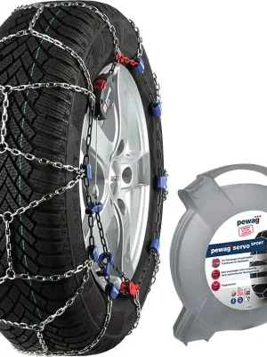 Cenově Výhodný Sněhové řetězy Pewag Servo Sport automatické s napínací kladkou - velikost RSS 76