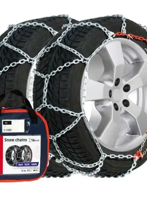 Jen Po Omezenou Doba Sněhové řetězy Amio pro dodávky / Off-Road / 4x4 / SUV / MPV do hmotnosti vozidla 7.5t / 16mm - KN260