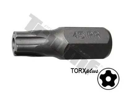 Tovární Cena Bit Torx Plus 5bodový , 10 mm, délka 30 mm, vrtaný - IPR45
