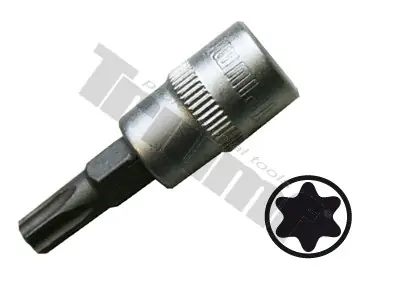 Torx bit v 3/8" objímce, bez vrtání - T 50 Akce