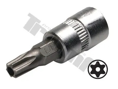 Cenová Bomba T-profilový vrták v 1/4" nástrčné hlavě, vrtaný - T20