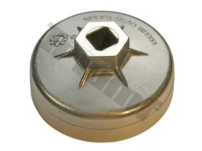 Hit Sezóny Hliníková hlava olejového filtru - 84 mm / 14 hran