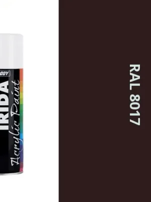 Expresní Doručení HB BODY irida RAL 8017 čokoládově hnědá barva ve spreji 400ML