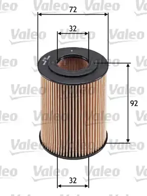 Nejprodávanější Olejový filtr VALEO 586568