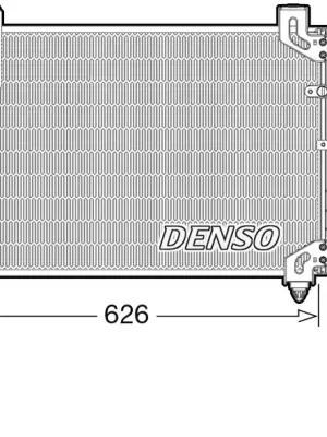 Kondenzátor, klimatizace DENSO DCN50044 Horká Nabídka