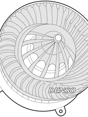 Vnitřní ventilátor DENSO DEA17012 Finální Výprodej