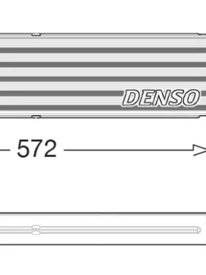 Chladič turba DENSO DIT01008 Přímo Od Výrobce