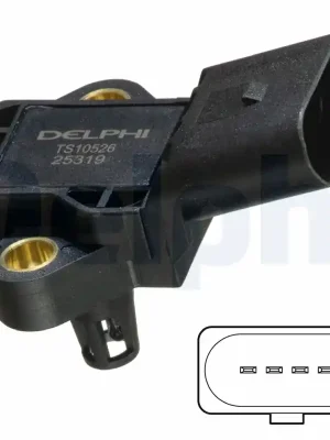 Must-Have Snímač, teplota nasávaného vzduchu DELPHI TS10526