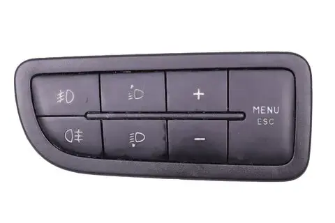 Autentický Panel tlačítek (zadní+přední mlhovka, naklápění světel, menu)