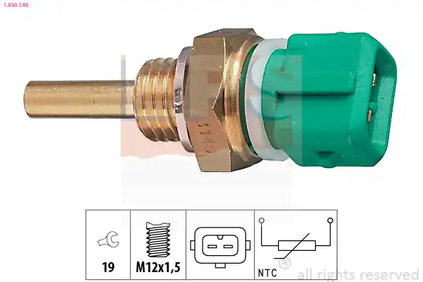 Snímač, teplota chladiva EPS 1830149 Top Prodej