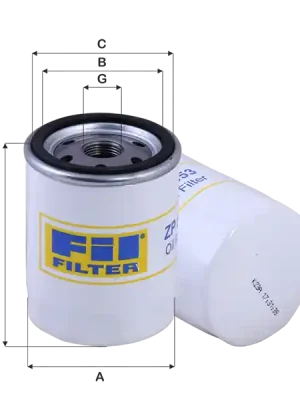 Speciální Cena Olejový filtr FIL FILTER ZP553