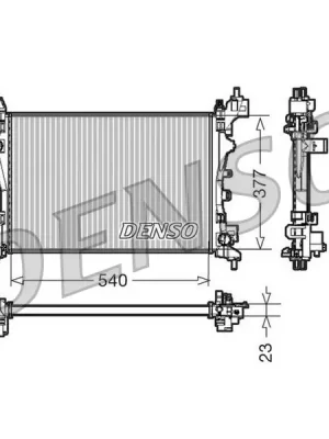 Sleva Chladič, chlazení motoru DENSO DRM07042